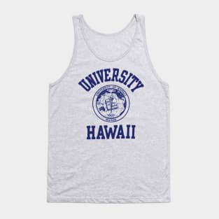 80's Vintage university Hawaii apparel Tank Top